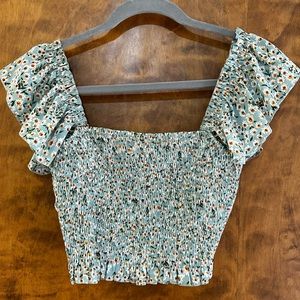 Lulus Floral Top